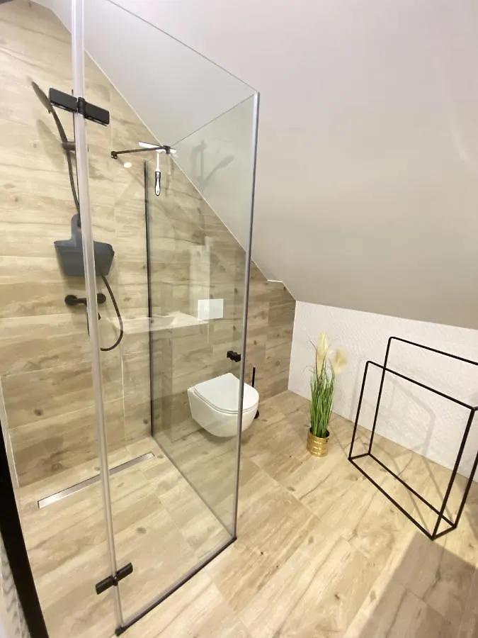 Apartament Apt Fiona3 Centrum700M Parking Bezplatny Monitorowany Salon Tv Sypialnia Tv Lazienka Kuchnia Rekuperacja Karpacz Polska